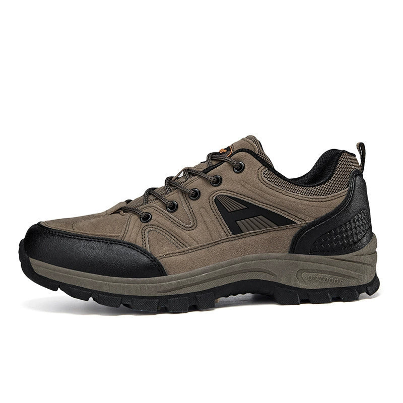 (⏰Zeitlich begrenzter Verkauf, 70 % Rabatt) Outdoor-Wanderschuhe für Herren – breite Zehenpartie, Fußgewölbeunterstützung, wasserdicht, rutschfest, durchstichfest, stoßfest, für leichte Wanderungen und die tägliche Arbeit