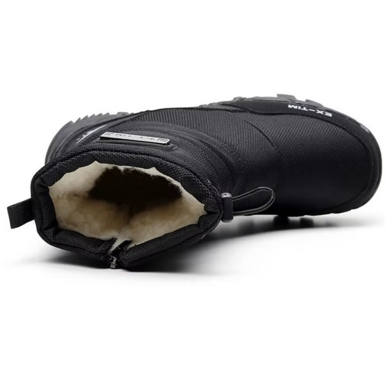 (⏰Begrenzte Zeit 70 % Rabatt) Orthopädische Herren-Schneestiefel mit Knöchelstütze und Fußgewölbeunterstützung, wasserdicht, rutschfest, warm und leicht, Wanderstiefel