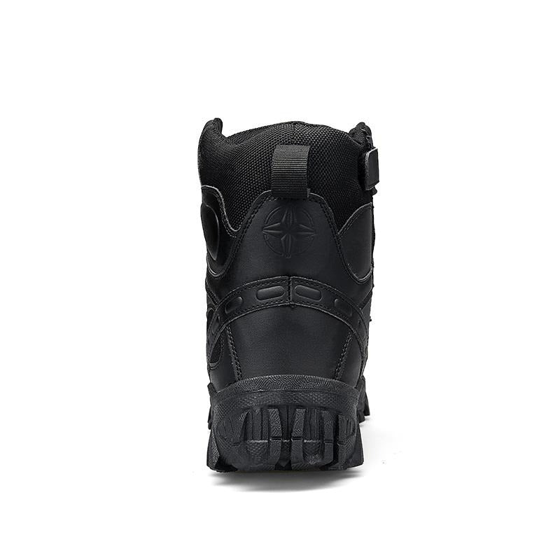 (🛒 BLACK FRIDAY SPECIAL - 70 % RABATT) Herren-Winterstiefel mit durchtrittsicherer, breiter Zehenpartie, wasserdicht, rutschfest, orthopädische Unterstützung, Arbeitsstiefel