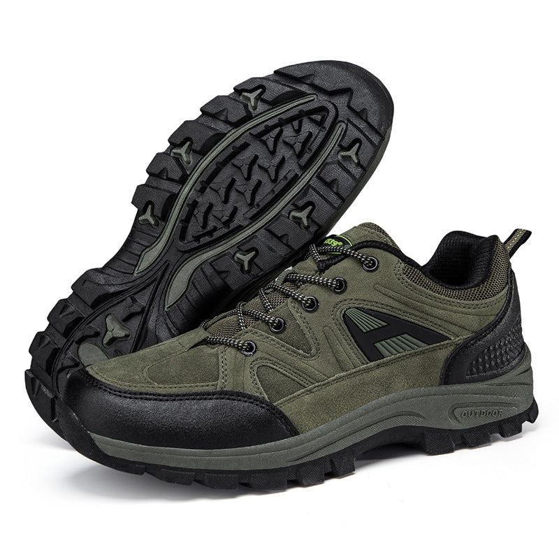 (⏰Zeitlich begrenzter Verkauf, 70 % Rabatt) Outdoor-Wanderschuhe für Herren – breite Zehenpartie, Fußgewölbeunterstützung, wasserdicht, rutschfest, durchstichfest, stoßfest, für leichte Wanderungen und die tägliche Arbeit
