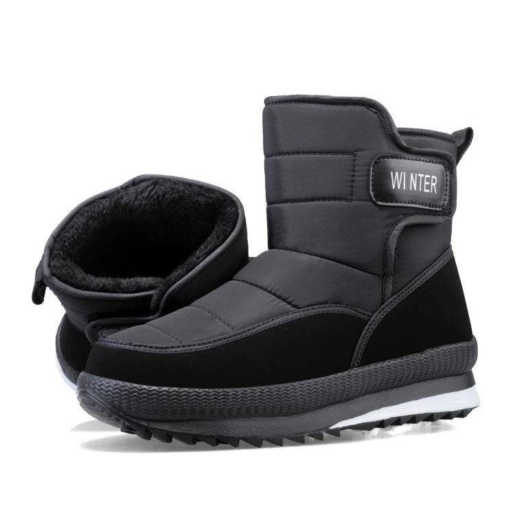 (⏰Zeitlich begrenzter Verkauf, 70 % Rabatt) Dicke, warme, orthopädische Schneestiefel für Herren mit breiter Zehenpartie, rutschfeste, wasserdichte und rutschhemmende Winterstiefel mit Pelzfutter