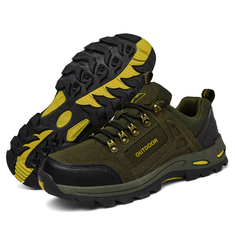 Orthopädische, wasserdichte und rutschfeste Wanderschuhe für Herren, leichte, lässige Bergwanderschuhe
