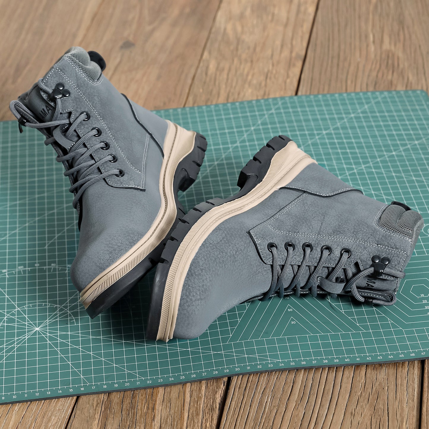 (⏰Zeitlich begrenzter Verkauf, 70 % Rabatt)Herrenstiefel mit Stahlkappe – wasserdicht, rutschfest, durchstoßfest, kratzfest und bruchsicher; orthopädische Fußgewölbestütze, Knöchelstütze, breite Zehenpartie