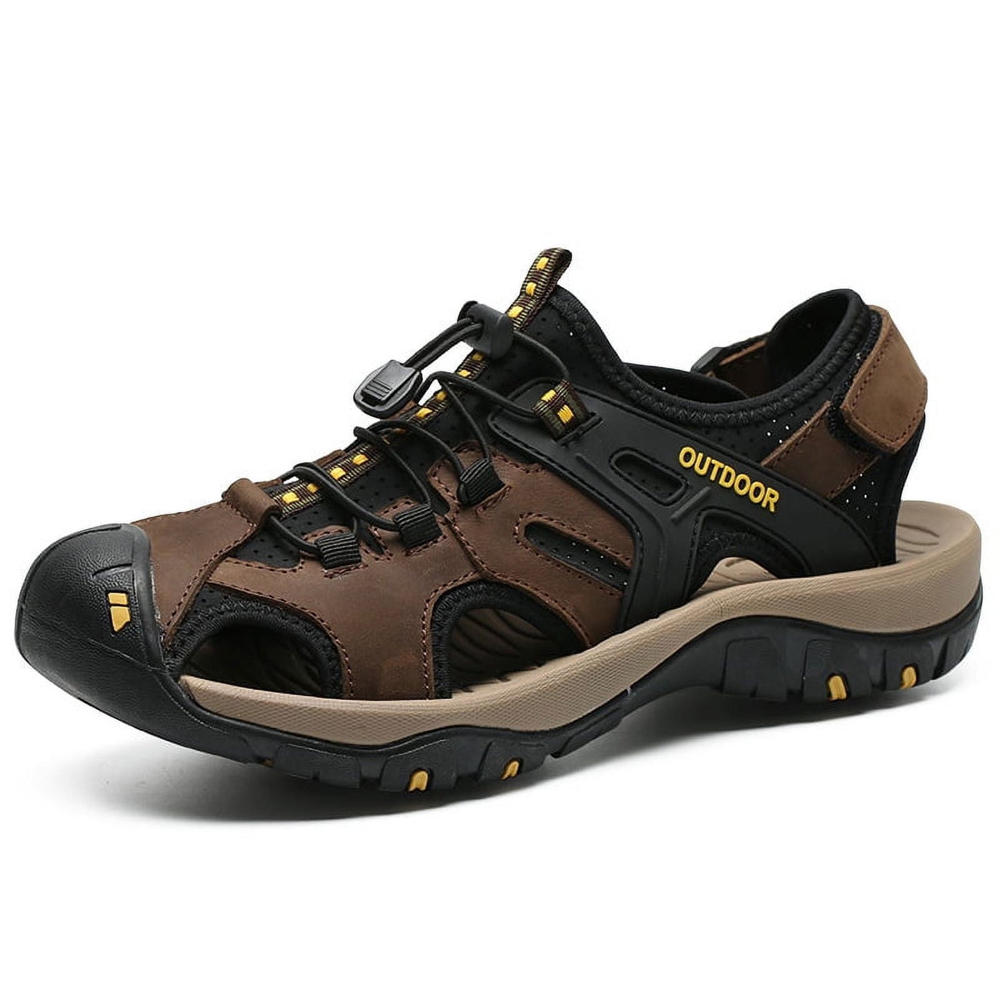 Orthopädische Herren-Sportsandalen mit schnelltrocknender Unterstützung, rutschfest, leicht, Wandersandalen