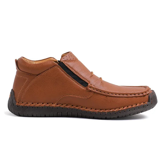 ⏰Zeitlich begrenzter Verkauf 70 % RABATT – Handgefertigte Slip-On-Fahrerstiefel aus hochwertigem Leder für Herren – breite Zehenpartie, Fußgewölbeunterstützung, wasserdicht, Druckentlastung, rutschfeste Sohle für Freizeit, Reisen und Outdoor