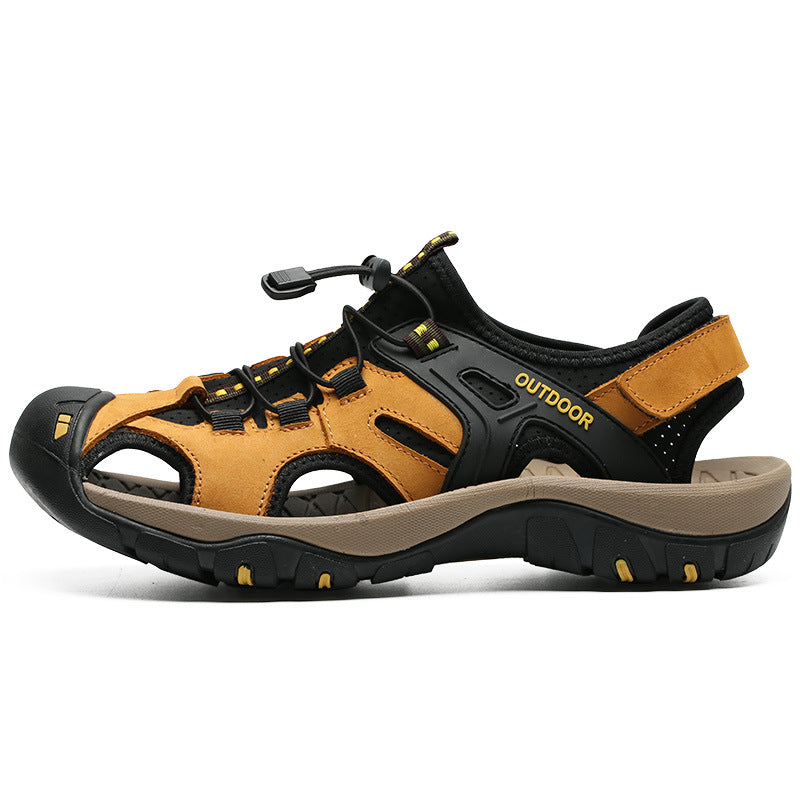 Orthopädische Herren-Sportsandalen mit schnelltrocknender Unterstützung, rutschfest, leicht, Wandersandalen