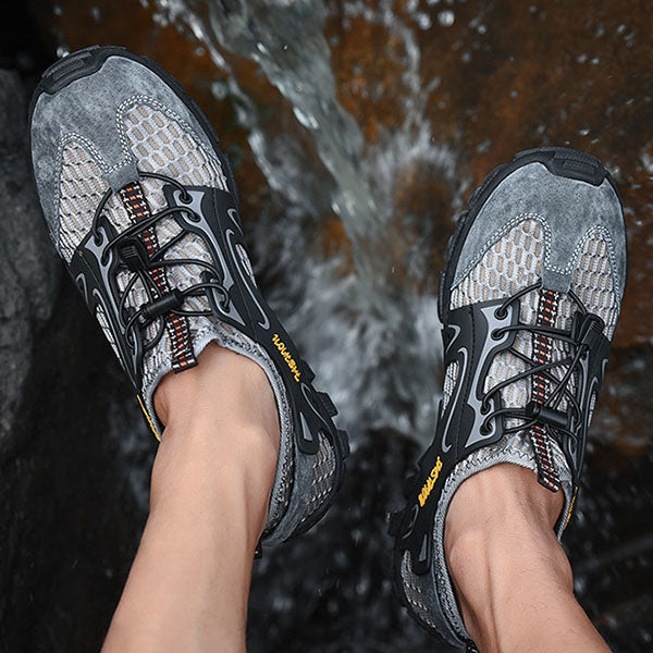Wasserschuhe Herren Damen Schnelltrocknend Barfuß Atmungsaktiv Waten Wanderschuhe
