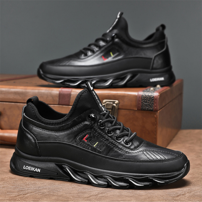 ⏰Zeitlich begrenzter Verkauf 70 % RABATT – Lässige, modische, orthopädische Wanderschuhe für Herren – Durchtrittsichere, kollisionssichere, rutschfeste Outdoor-Sportschuhe aus Leder mit Fußgewölbeunterstützung für Leistung in jedem Gelände