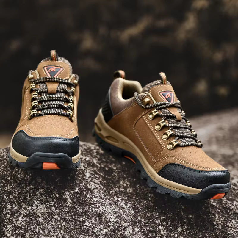 Orthopädische, wasserdichte und rutschfeste Wanderschuhe für Herren, leichte, lässige Bergwanderschuhe