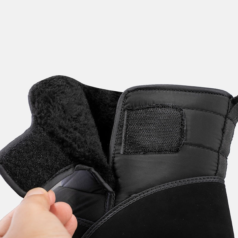 (⏰Zeitlich begrenzter Verkauf, 70 % Rabatt) Dicke, warme, orthopädische Schneestiefel für Herren mit breiter Zehenpartie, rutschfeste, wasserdichte und rutschhemmende Winterstiefel mit Pelzfutter