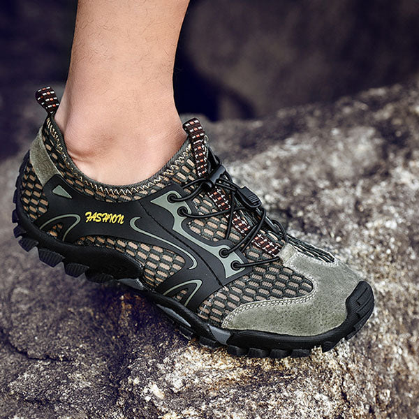 Wasserschuhe Herren Damen Schnelltrocknend Barfuß Atmungsaktiv Waten Wanderschuhe