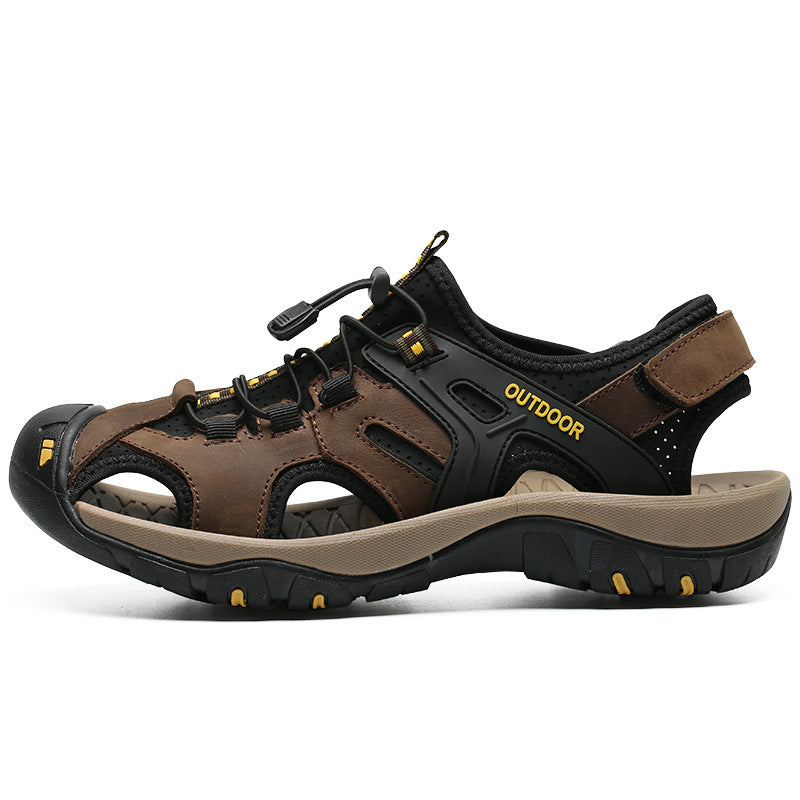 Orthopädische Herren-Sportsandalen mit schnelltrocknender Unterstützung, rutschfest, leicht, Wandersandalen