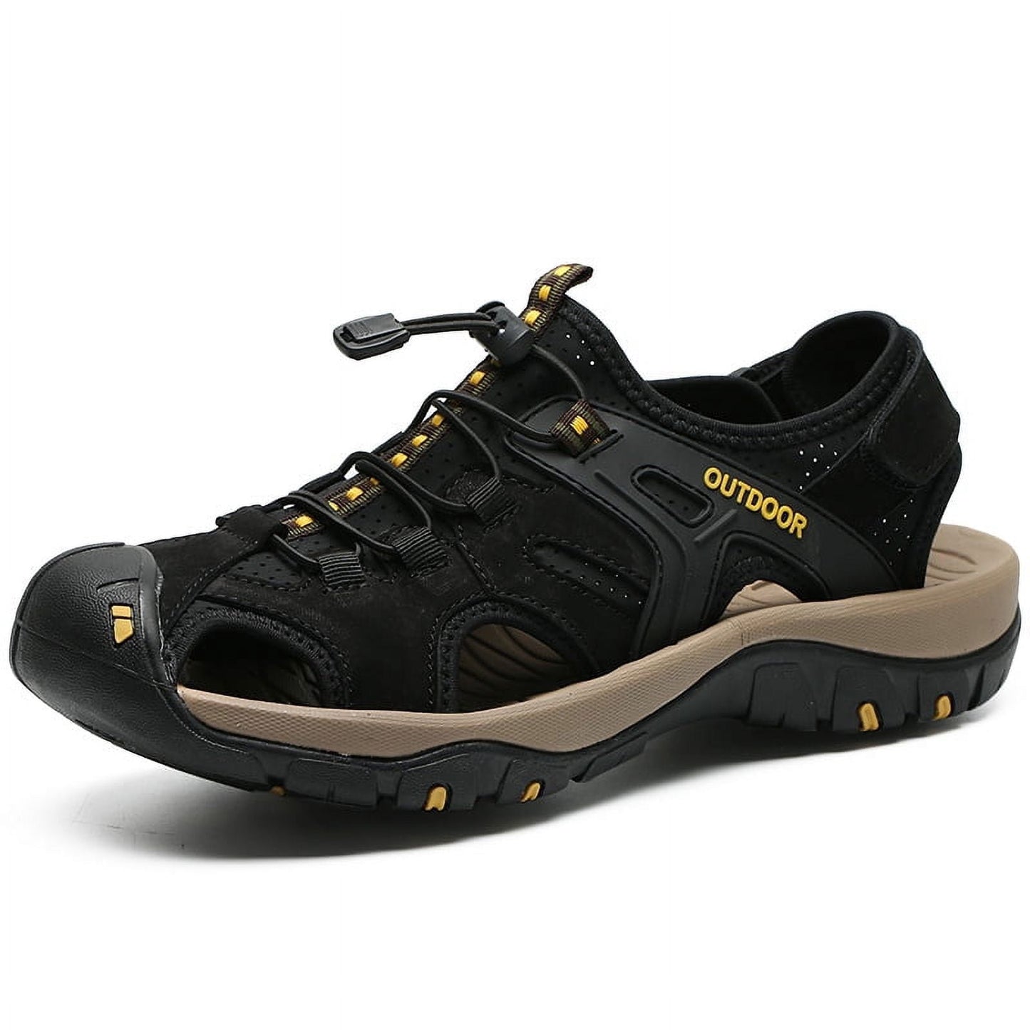 Orthopädische Herren-Sportsandalen mit schnelltrocknender Unterstützung, rutschfest, leicht, Wandersandalen