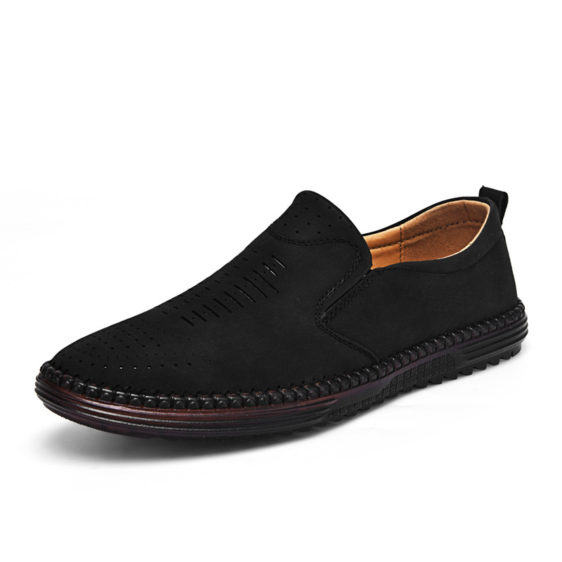 ⏰Zeitlich begrenzter Verkauf 70 % RABATT – Orthopädische Slipper aus Leder für Herren – Rutschfest, atmungsaktiv und bequem mit Fußgewölbeunterstützung für ganztägiges Tragen