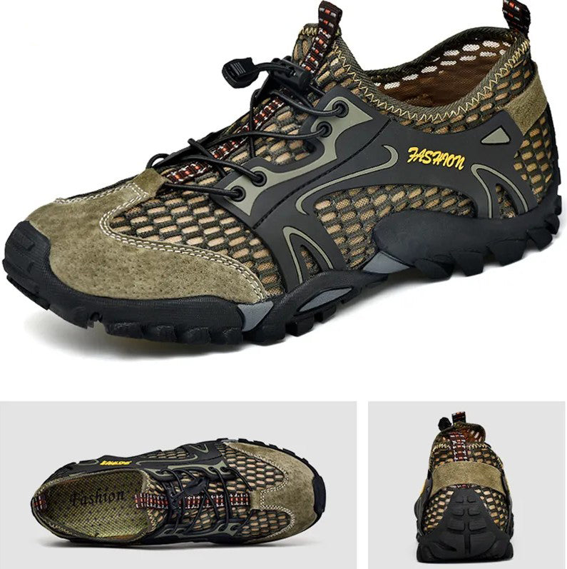 Wasserschuhe Herren Damen Schnelltrocknend Barfuß Atmungsaktiv Waten Wanderschuhe