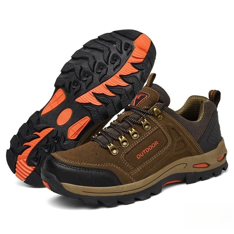 Orthopädische, wasserdichte und rutschfeste Wanderschuhe für Herren, leichte, lässige Bergwanderschuhe