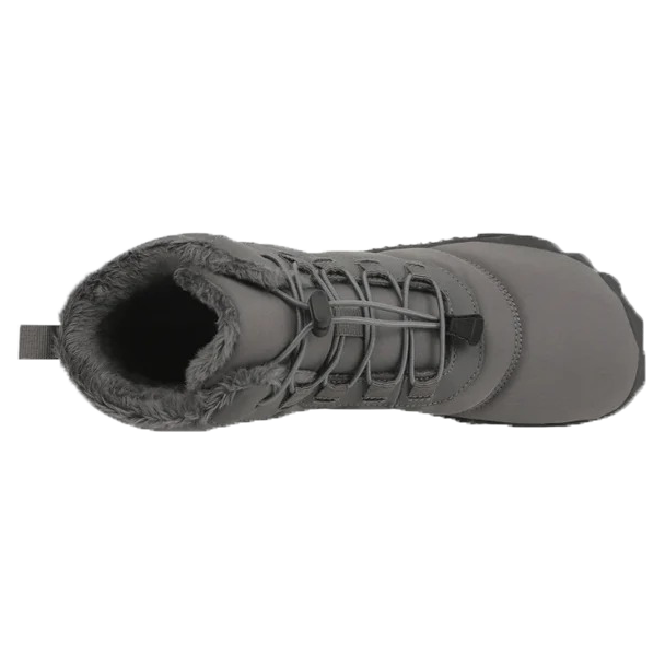 Warme Herren-Barfußstiefel aus Fleece mit breiter Zehenpartie, orthopädische Unterstützung, Schneestiefel, wasserdicht, rutschfest, Winterstiefel (medizinische Zertifizierung®️)