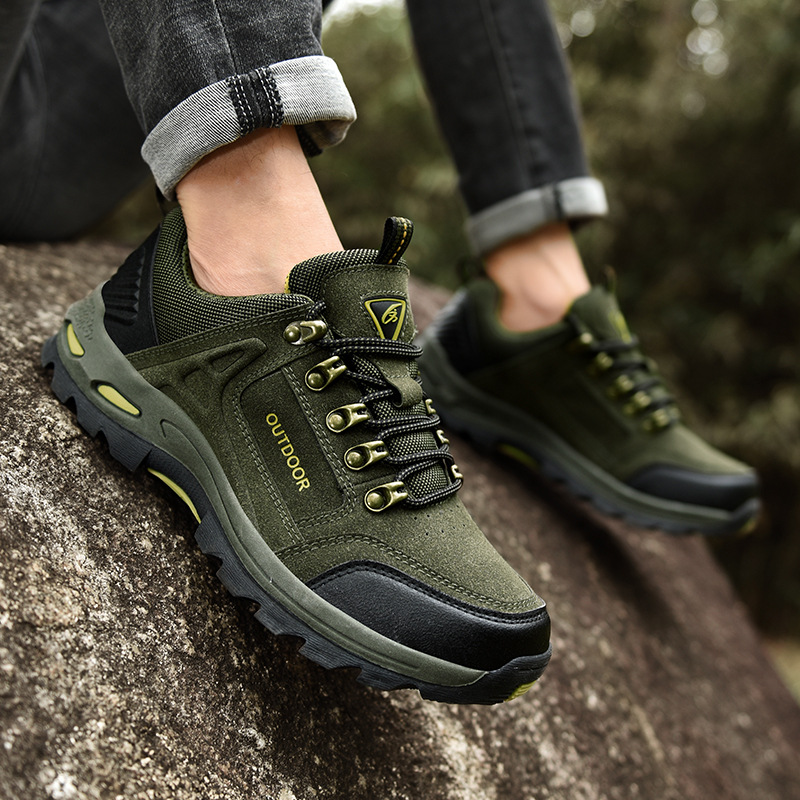 Orthopädische, wasserdichte und rutschfeste Wanderschuhe für Herren, leichte, lässige Bergwanderschuhe
