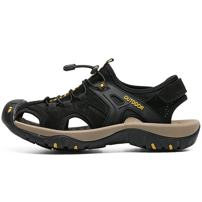 Orthopädische Herren-Sportsandalen mit schnelltrocknender Unterstützung, rutschfest, leicht, Wandersandalen