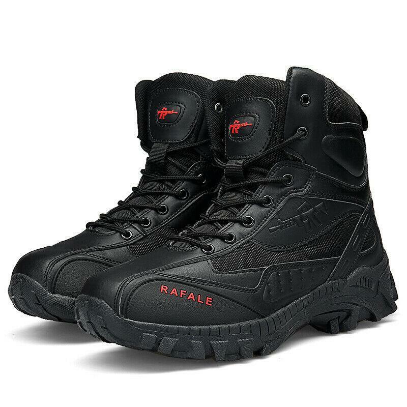 (🛒 BLACK FRIDAY SPECIAL - 70 % RABATT) Herren-Winterstiefel mit durchtrittsicherer, breiter Zehenpartie, wasserdicht, rutschfest, orthopädische Unterstützung, Arbeitsstiefel