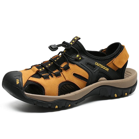 Orthopädische Herren-Sportsandalen mit schnelltrocknender Unterstützung, rutschfest, leicht, Wandersandalen